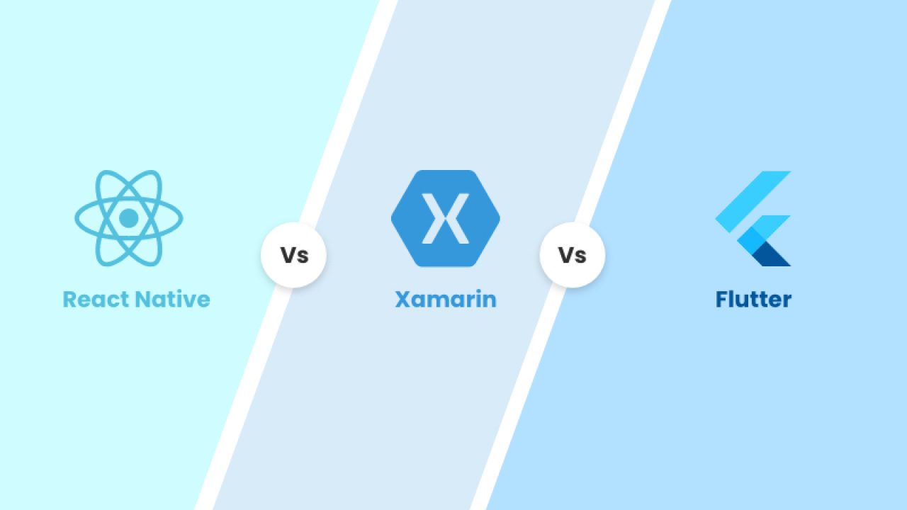 React vs Xamarin vs Flutter 1280x720 1